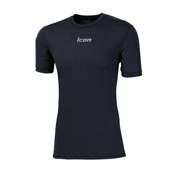 Men's Black Short Sleeve Microsense™ Performance Base Layers